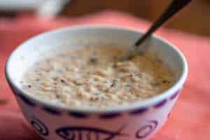 Zuckerfreies Trekking Porridge