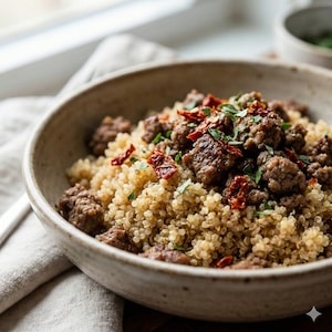 Quinoa-Hackfleisch-Topf