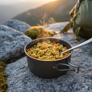 Hirse-Gemüse-Pfanne (glutenfrei)