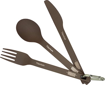 Vargo Titanium Besteck-Set (3-teilig)