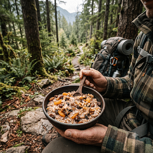 Buchweizen-Porridge Trekking: Glutenfreies Power-Frühstück fürs Outdoor-Campen